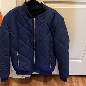 SHEIN Navy Performance Jacket